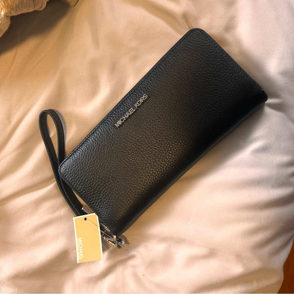 Michael Kors Black Leather Wallet
